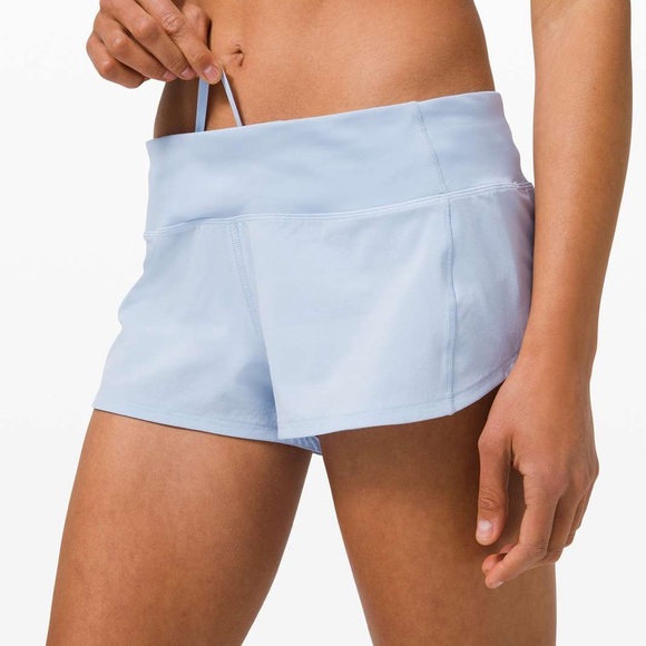 LULULEMON Women’s Light Blue Athletic Shorts - Picture 2 of 12